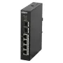 Switch Rango Temp Extendida PoE 3 puertos 10/100 + 1 puerto Gigabit + 2SFP 120W 802.3at Manejable Layer2