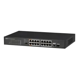 Switch PoE 16 puertos 10/100 + 1 Combo Gigabit RJ45/SFP Uplink 135W No_Manejable Layer2 Switch PoE 16 puertos 10/100 + 1 Combo Gigabit RJ45/SFP Uplink 135W No_Manejable Layer2