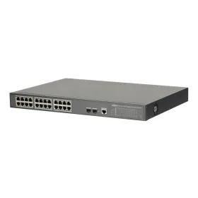 Switch PoE 24 puertos 10/100/1000 + 2 Uplink Gigabit SFP 360W 802.3at Manejable Layer2 Switch PoE 24 puertos 10/100/1000 + 2 Uplink Gigabit SFP 360W 802.3at Manejable Layer2