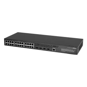 Switch 24 puertos Gigabit + 4 SFP 100Mbps/1Gbps Manejable Layer2 Switch 24 puertos Gigabit + 4 SFP 100Mbps/1Gbps Manejable Layer2