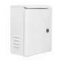DISTRIBUTION BOX. Caja de acero 300x400x180 para báculos de 3.5m y 4.5m. Color blanco