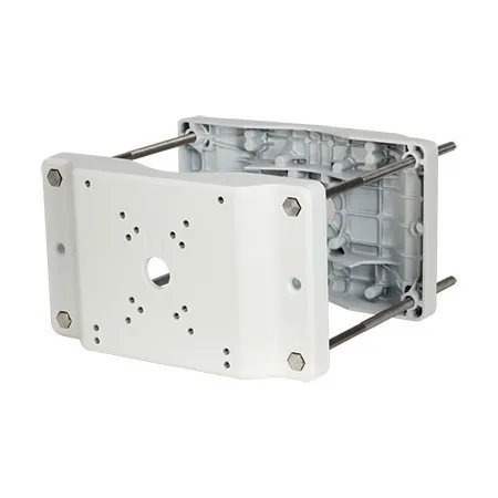 Adaptador a poste para Speed Domo, PTZ y cajas de vigilancia exterior