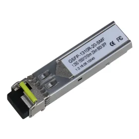 SFP Monomodo SM LC 1Gbps 20km envío 1550nm / recepción 1310nm. Receptor SFP Monomodo SM LC 1Gbps 20km envío 1550nm / recepción 1310nm. Receptor