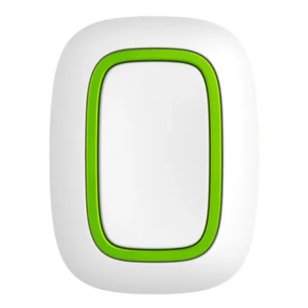 Ajax Button. Botón de pánico inalámbrico. Color blanco