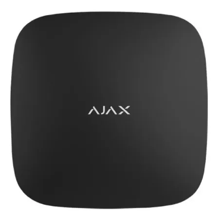 Ajax Hub 2 Plus. Central inalámbrica 2G/3G/4G (2 tarjetas SIM) y Wi-Fi. Color negro