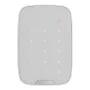 Ajax KeyPad Plus. Teclado táctil con lector inalámbrico. Color blanco