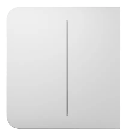 Ajax LightSwitch SideButton 2-gang. Pulsador Lateral Doble. Color Blanco