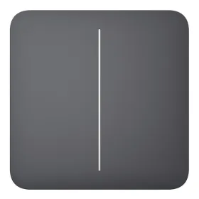 Ajax LightSwitch SoloButton 2-gang. Pulsador Doble. Color Grafito