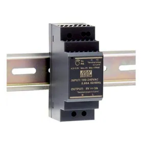 Fuente Alimentación Conmutada para Carril DIN 24W 12VDC 2A Fuente Alimentación Conmutada para Carril DIN 24W 12VDC 2A