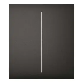 Ajax LightSwitch CenterButton 2-gang. Pulsador Central Doble. Color Negro