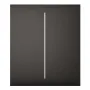 Ajax LightSwitch CenterButton 2-gang. Pulsador Central Doble. Color Negro