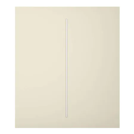 Ajax LightSwitch CenterButton 2-gang. Plusador Central Doble. Color Marfil