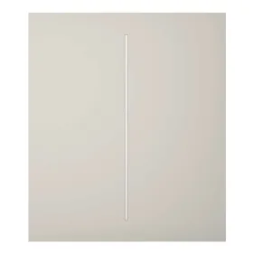 Ajax LightSwitch CenterButton 2-gang. Plusador Central Doble. Color Ostra