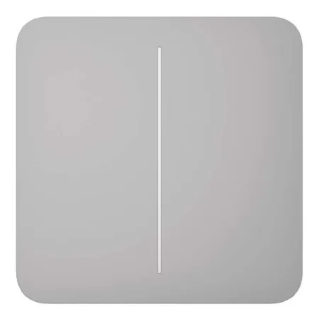 Ajax LightSwitch SoloButton 2-gang. Pulsador Doble. Color Niebla