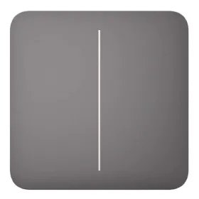 Ajax LightSwitch SoloButton 2-gang. Pulsador Doble. Color Gris