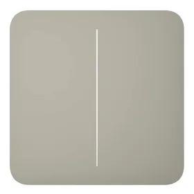 Ajax LightSwitch SoloButton 2-gang. Pulsador Doble. Color Oliva