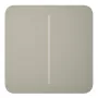 Ajax LightSwitch SoloButton 2-gang. Pulsador Doble. Color Oliva