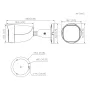 Tubular HDCVI 4EN1 2M dWDR Iluminación Dual LED20m/IR20m 2.8mm IP67 MIC