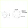 MiniDomo HDCVI 4EN1 2M 1080P WDR Starlight IR30m 2.8mm IP67 Quick-to-install. Color Negro