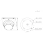 MiniDomo HDCVI 4EN1 5M Iluminación Dual LED30m/IR30m 2.8mm IP67 MIC