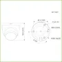 Domo HDCVI 5M dWDR LED30m 2.8mm IP67 PIR Disuasión activa Quick-to-install