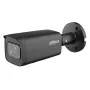 Tubular IP H265 2M WDR Starlight IR60m 2.7-13.5VFM IP67 PoE SD MIC AI. Color Negro