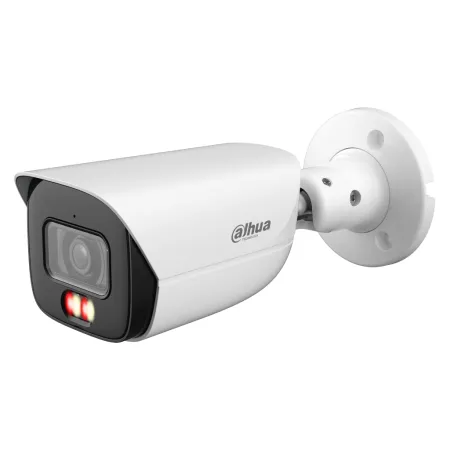 Tubular IP H265 6M WDR Iluminación Dual LED30m/IR30m 3.6mm IP67 PoE SD AUDIO MIC E/S AI