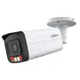 Tubular IP 8M H265 FULL COLOR WDR Iluminación Dual LED50m/IR60m 3.6mm IP67 PoE AUDIO MIC E/S AI