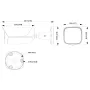 Tubular IP H265 8M WDR Starlight IR30m 3.6mm IP67 PoE SD AUDIO MIC E/S AI