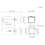 Tubular IP H265 8M WDR Iluminación Dual LED80m/IR120m 8-32VFM IK10 IP67 ePoE SD AUDIO MIC E/S AI