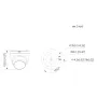 MiniDomo IP 4M H265 FULL COLOR WDR Iluminación Dual LED30m/IR30m 2.8mm IP67 PoE MIC/Altavoz AI