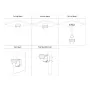 Domo IP Gran Angular H265 4M WDR Starlight IR15m 2.1mm IP67 IK10 PoE AUDIO MIC E/S AI