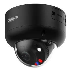 Domo IP TiOC 3.0 H265 4M WDR Iluminación Dual LED40m/IR50m 2.7-13.5VFM IP67 IK10 PoE MIC/Altavoz AUDIO E/S AI. Color Negro