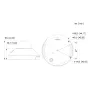 Cámara de ascensor IP H265 4M WDR Starlight LED/IR10m 2.1mm PoE MIC/altavoz E/S AI