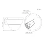 Domo IP H265 5M WDR Deeplight IR40m 2.7-13.5VFM IK10 IP67 ePoE AUDIO E/S AI
