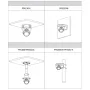 MiniDomo IP H265 8M 4K WDR Starlight IR40m 2.7-13.5VFM IP67 PoE SD MIC AI