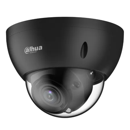 Domo IP H265 8M DN WDR Deeplight IR40m 2.7-12VFM IK10 IP67 ePoE SD AUDIO E/S MIC AI. Color negro
