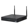 NVR 4ch 80Mbps H265 HDMI 1HDD WiFi Antena Dual