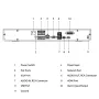 NVR 4ch 80Mbps H265 HDMI 4PoE 2HDD E/S AI