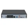 NVR 8ch 144Mbps H265 4K HDMI 8PoE 1HDD