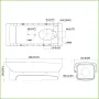 Carcasa exterior en aluminio IP67 IK10 calefactor ventilador IR100m 24Vac