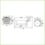 Foco Infrarrojo 55m 60º 55Leds 850nm IP66