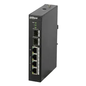 Switch Rango Temp Extendida PoE 3 puertos 10/100 + 1 puerto Gigabit + 2SFP 120W No_Gestionable Layer2