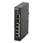 Switch Rango Temp Extendida PoE 3 puertos 10/100 + 1 puerto Gigabit + 2SFP 120W No_Gestionable Layer2