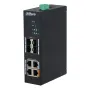Switch Hardened PoE 4 puertos 10/100 +4SFP Gigabit 60W Gestionable Layer2