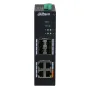 Switch Hardened PoE 4 puertos 10/100 +4SFP Gigabit 60W Gestionable Layer2