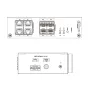 Switch Hardened PoE 4 puertos 10/100 +4SFP Gigabit 60W Gestionable Layer2