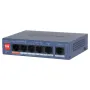 Switch PoE 4 puertos 10/100 + 2RJ45 Uplink Gigabit 60W Gestionable en Cloud Layer2