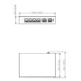 Switch PoE 2.0 4 puertos Gigabit + 2RJ45 Uplink Gigabit 60W Gestionable en Cloud Layer2