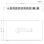 Switch PoE 8 puertos Gigabit + 2RJ45 Uplink Gigabit 110W Gestionable en Cloud Layer2